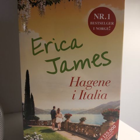 Bok av Erica James - Hagene i Italia