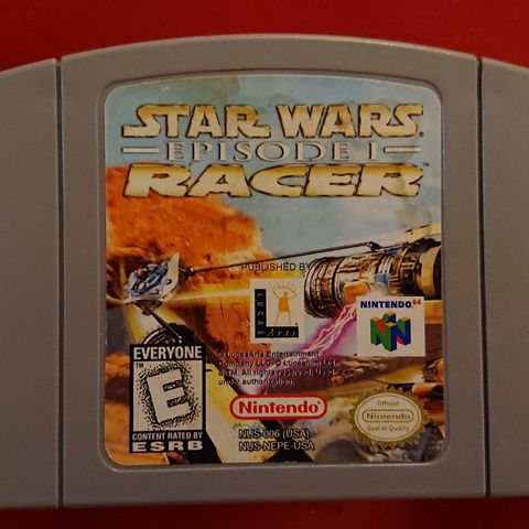 Star wars episode 1 racer til Nintendo 64.