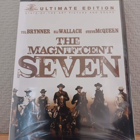 The Magnificent Seven (1960) - Western (DVD) –  3 filmer for 2