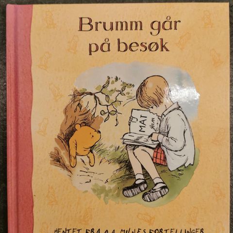 Brumm går på besøk - Ole Brumm - Barnebok