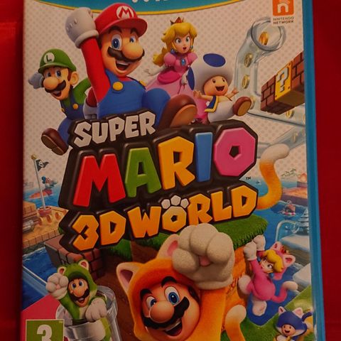 Super mario 3d world til Nintendo WiiU.