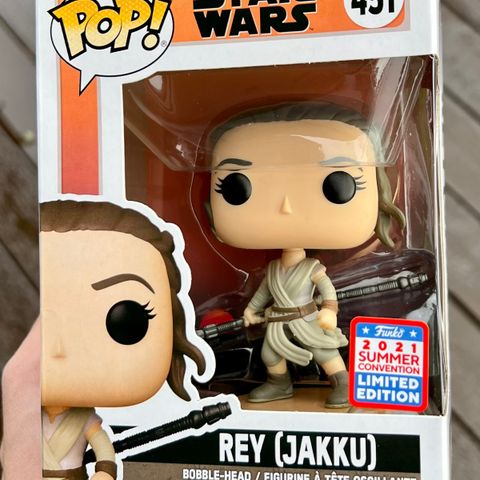 Funko Pop! Rey (Jakku) [Summer Convention] | Star Wars (451)