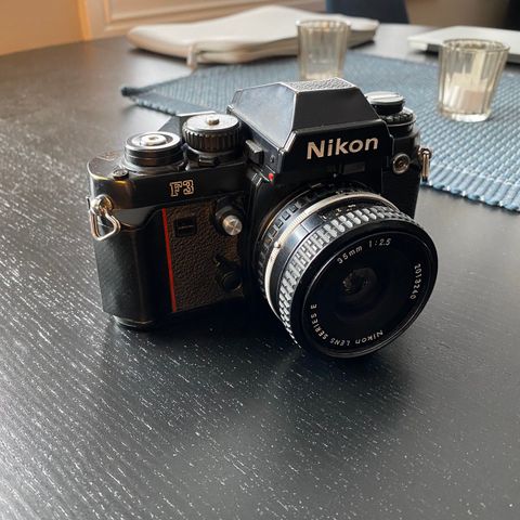 Vintage Nikon F3 kamera