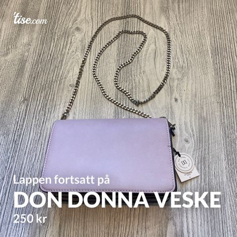 VESKE/NY HÅNDVESKE/DAMEVESKE/DON DONNA