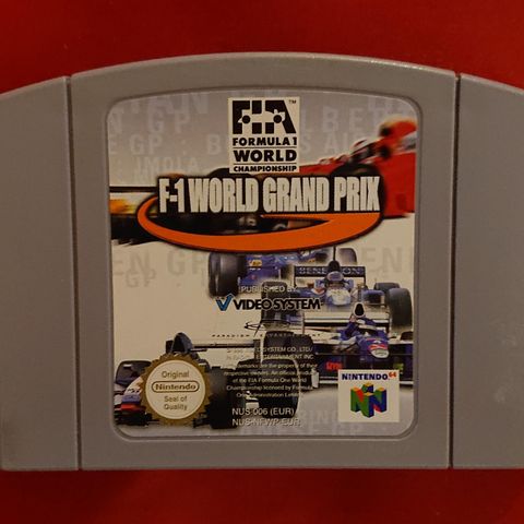 F-1 World grand Prix til Nintendo 64.