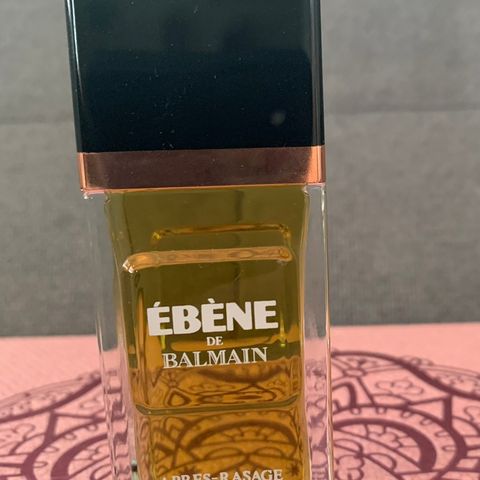 Ebene de Balmain  Apres Rasage traitant au complexe karitol 50ml Vintage,