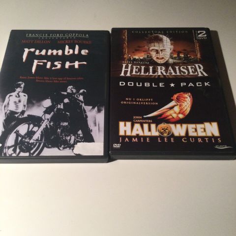 Rumble Fish - Hellraiser / Halloween.   Norske tekster