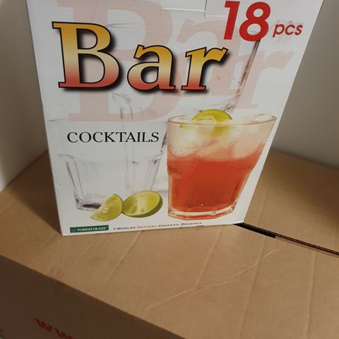 BAR COCKTAILS 18 PCS