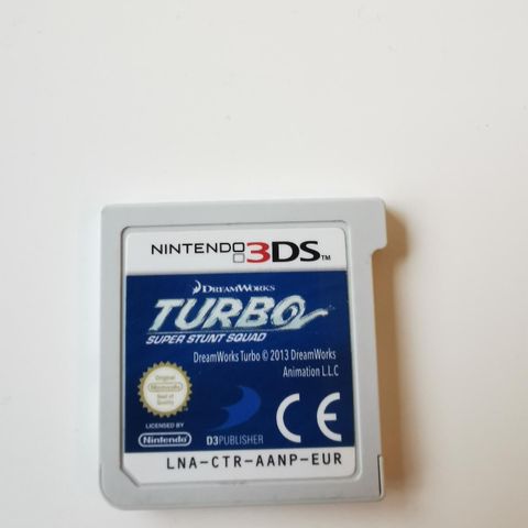 Turbo Super Stunt Squad til Nintendo 3Ds