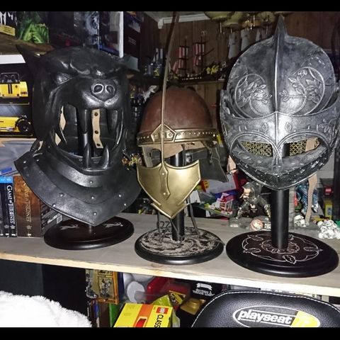 Game of Thrones valyrian steel hjelmer