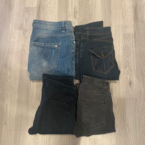 Skinny jeans pakke passer en str 38