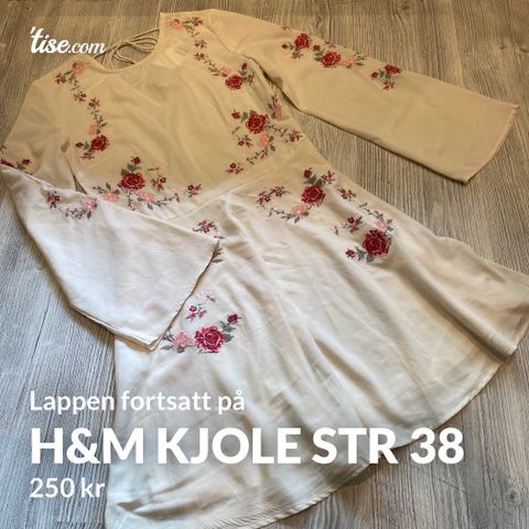 KJOLE/SOMMERKJOLE/BLOMSTER/FEST/H&M/FESTKJOLE