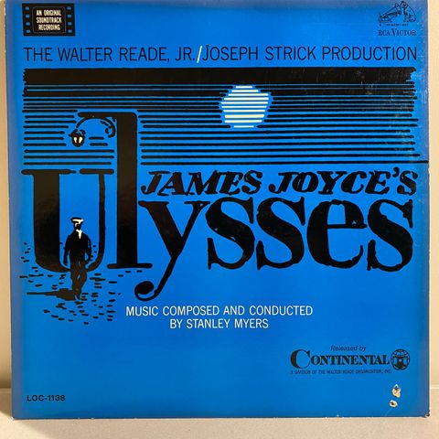 Stanley Myers - James Joyce´s Ulysses (An Original Soundtrack Record) (VG+ / EX)