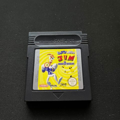 Earthworm Jim Menace 2 the Galaxy GameBoy Nintendo