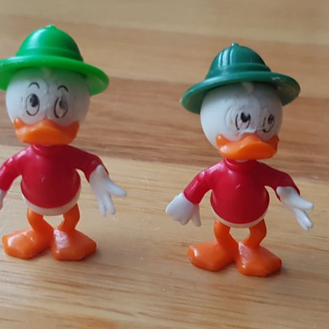 Kinderegg  figurer 1989 Disney - Ole, Dole, Doffen på Safari