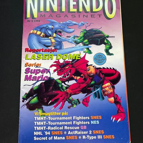 Nintendo magasinet fra 90-tallet