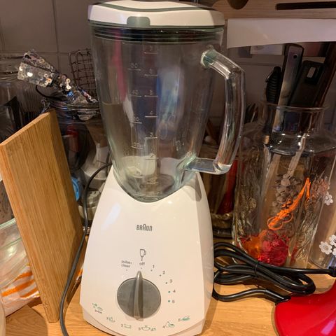 BRAUN blender glass