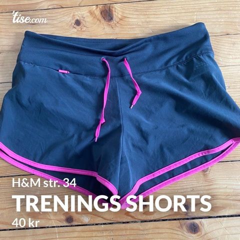 Trenings shorts