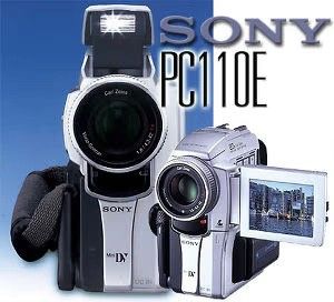 Sony DCR-PC 110 E miniDV kamera DV MINI videokamera