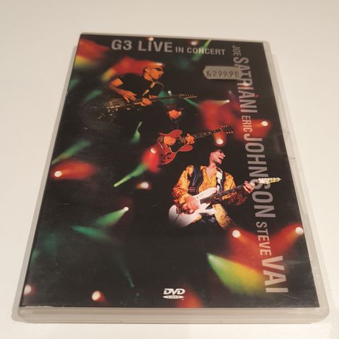 G3 Live in concert DVD