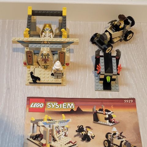 Lego 5919 The Valley of the Kings fra Lego Adventurers Desert serien