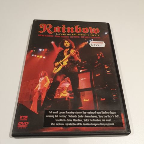 Rainbow - Live in Munich 1977 DVD