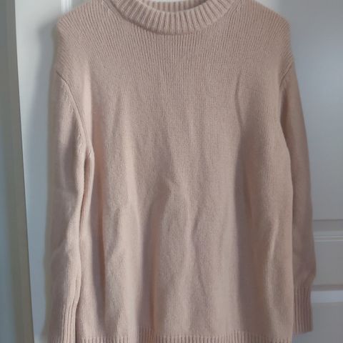 ZARA KNIT. CASHMERE / KASJMIR blend TYKK genser.