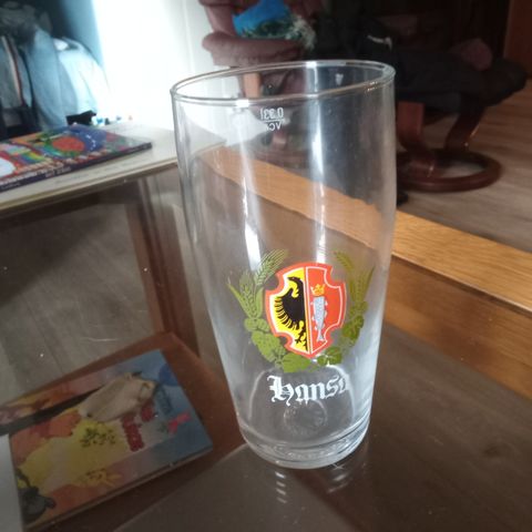 Hansa Øl glass 0.33