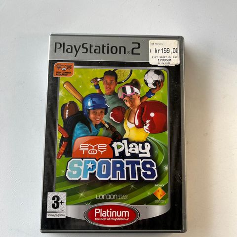 Play Sports eyetoy spill