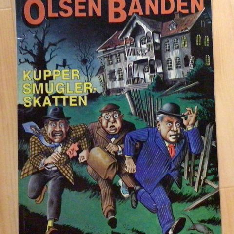 Olsen Banden Kupper Smuglerskatten album fra 1985