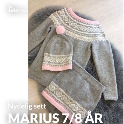 Marius ullsett str 7/8 år