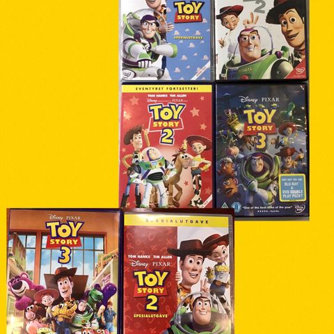 Toy Story Samling ( DVDER)