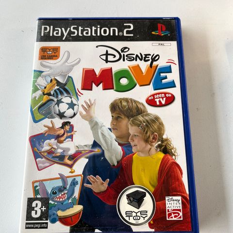 Disney Move spill PS2