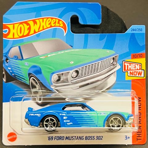 Hot Wheels 69 Ford Mustang Bods 302 - THEN AND NOW - HKJ49