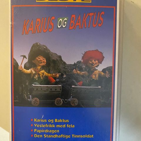 Karius og Baktus - ivo caprinos beste - VHS