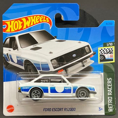 Hot Wheels Ford Escort RS2000 - Retro Racers - HKG25