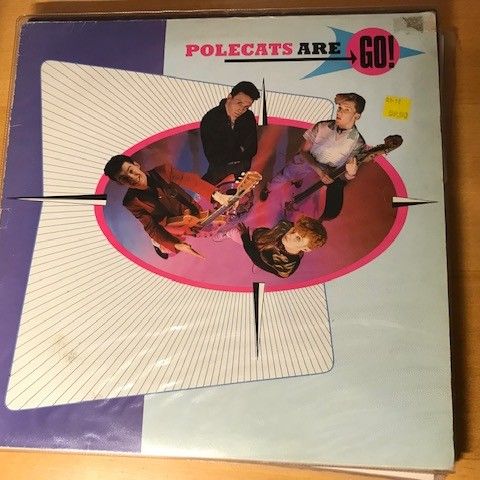 Vinyl, Polecats are GO  LP 6359 057 UK Rockabilly