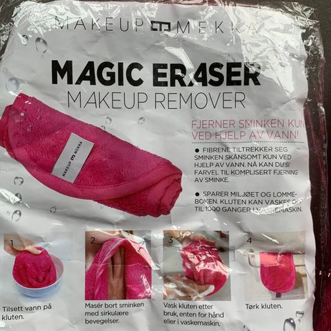 Sminkefjerner klut/Makeup eraser