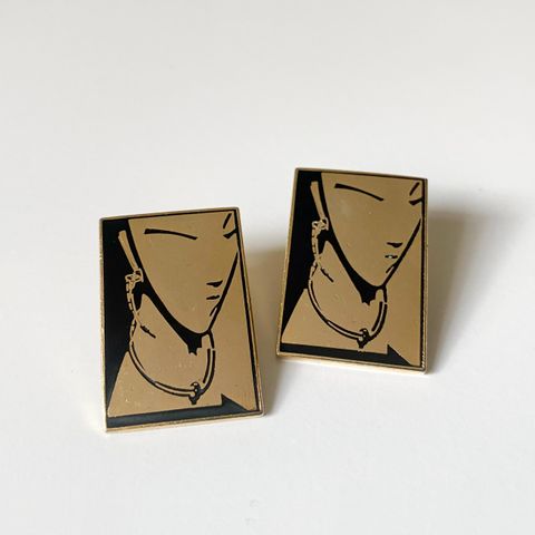 Pins, Art Deco inspirert