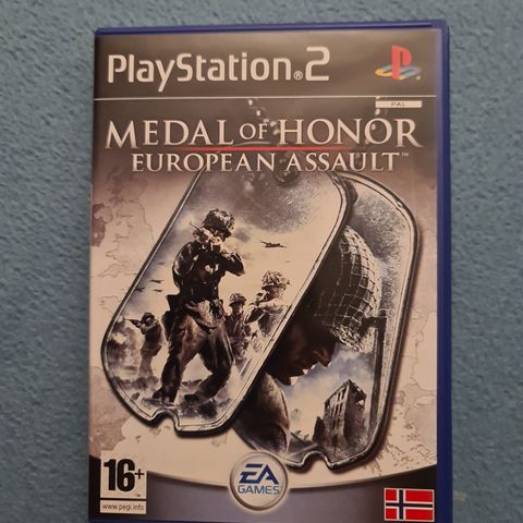 Medal of Honor European Assault PS2