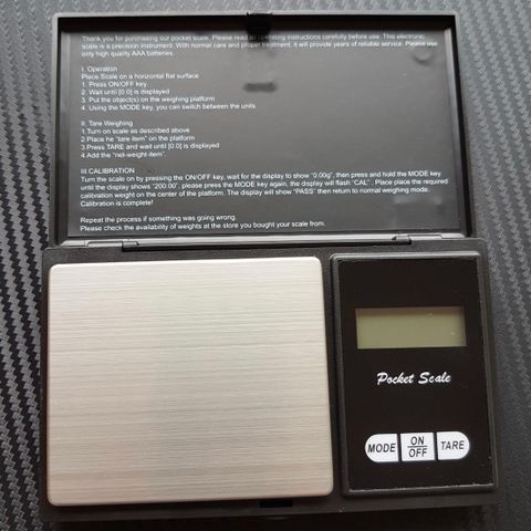 Vekt/ digital scales 200/500 g 0.01g