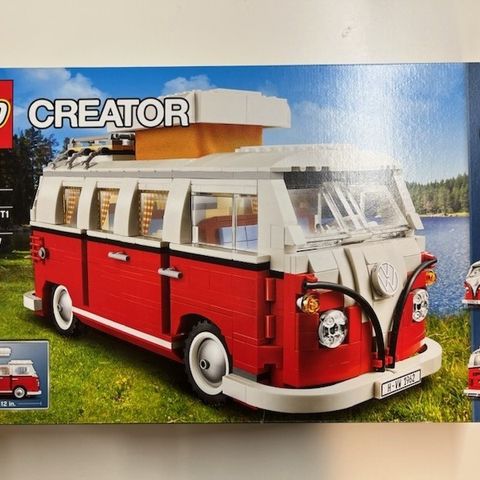 LEGO Volkswagen T1 Camper Van 10220 Ny/Uåpnet