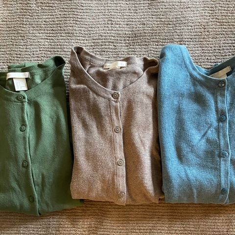 Cardigan H&M ( Kr 150 for alle 3 )