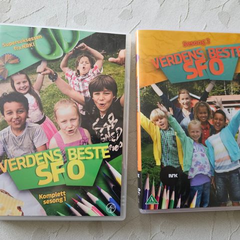 Verdens beste SFO sesong 1 og 2- dvd