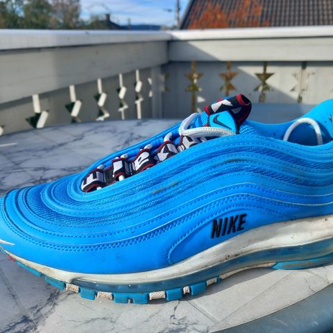 Nike air max 97 premium blue. Lite brukt