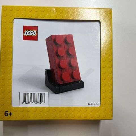 LEGO Buildable 2x4 Red Brick 6313291 Ny