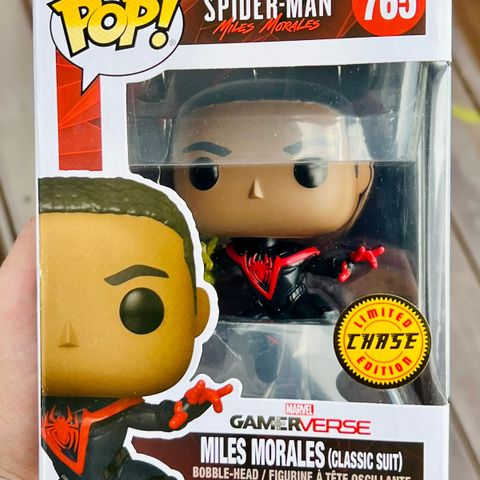 Funko Pop! Miles Morales (Classic Suit) (Unmasked Chase) | Marvel (765)