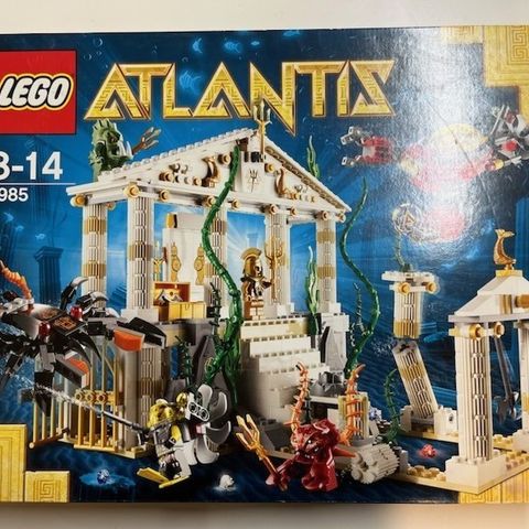 LEGO City of Atlantis 7985 Ny/Uåpnet