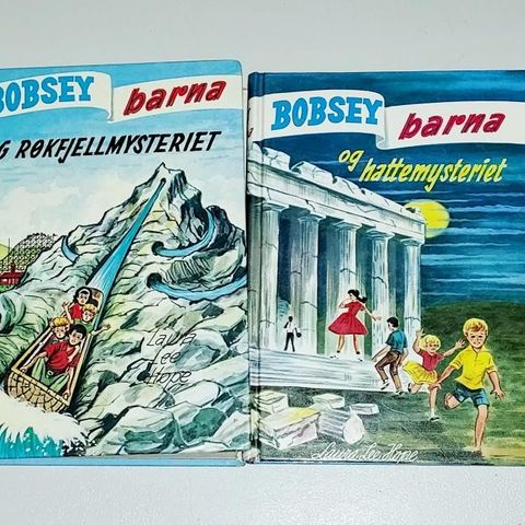 4 BOBSEY BARNA BØKER 1978-79.Annonse nr.2