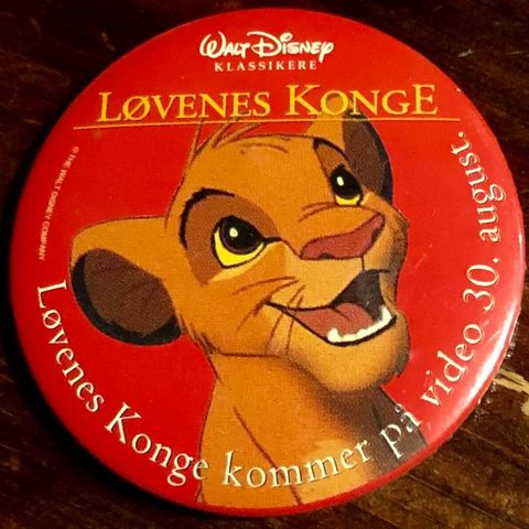 Button Løvenes Konge